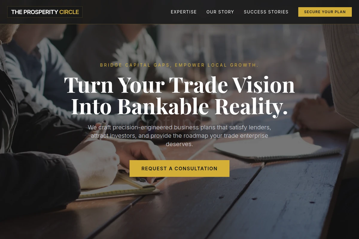 Trade Business Plan