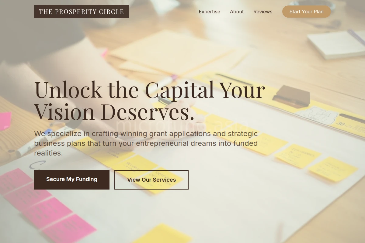 Grant Business Plan