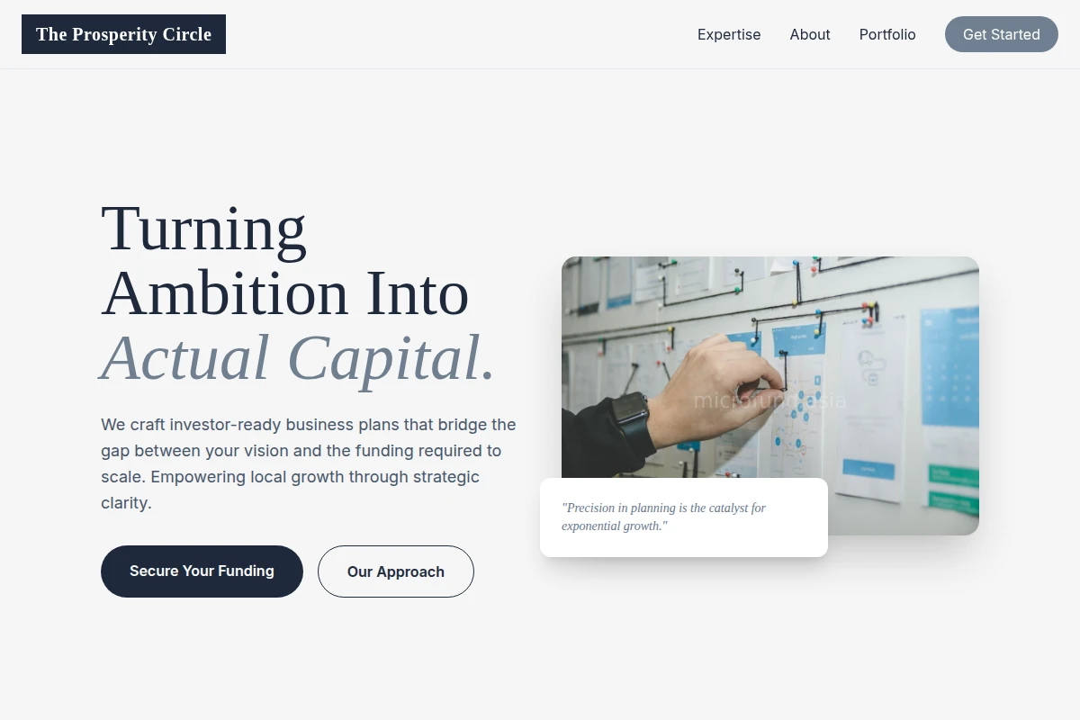 Portfolio Business Plan